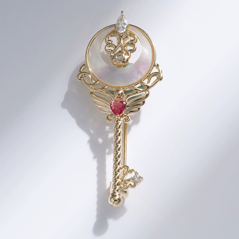 千族银 Волшебная палочка Magic wand, брошь с мультфильмом, косплей, оптовые продажи