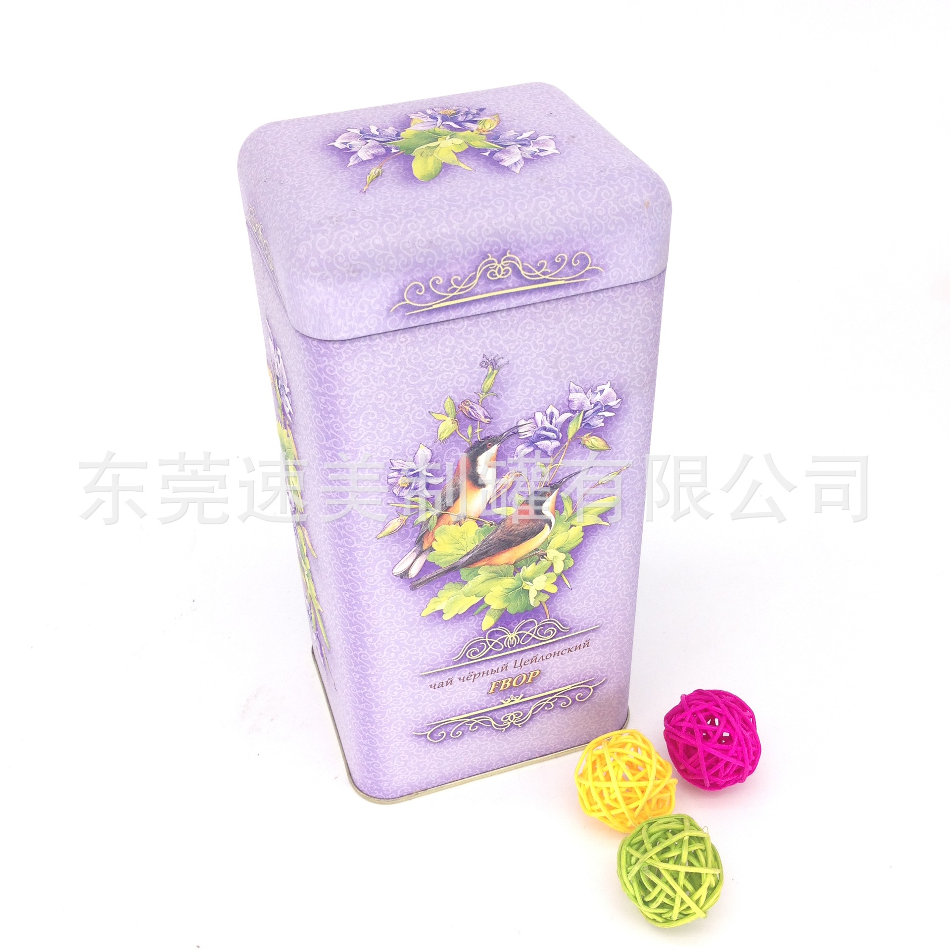 厂家欧式花茶包装铁罐 高档马口铁茶叶罐 密封内胆铁罐茶叶罐