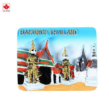 出口旅游纪念品 泰国大象普吉岛风景冰箱贴磁贴 树脂工艺伴手礼