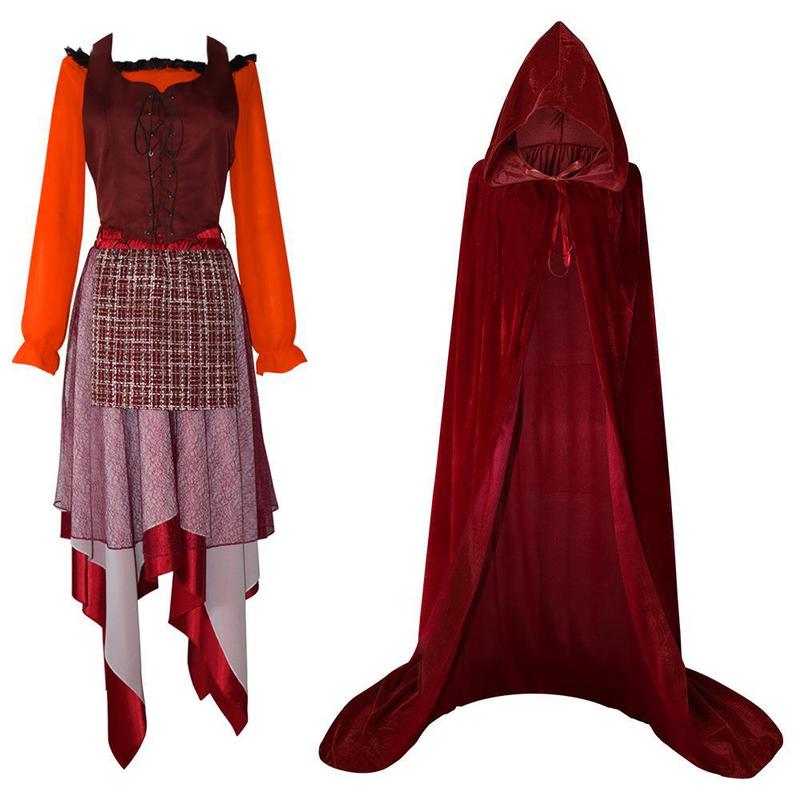 魔女も狂った2cos服中世ワンピースハロウィーン子供コスプレ服コスプレ衣装|undefined