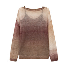 2025年秋季新款时尚百搭休闲针织衫线套衫针织衫上衣 1EEF3506H7