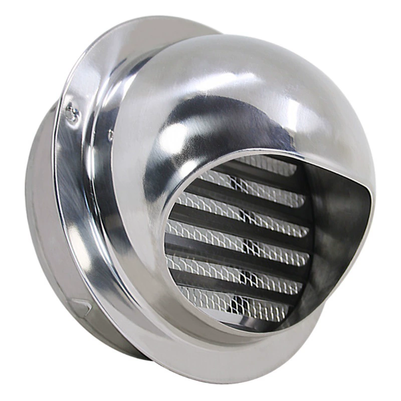 304 нержавеющая сталь ветряная крышка для защиты от дождя ветряная крышка для кухни ванная с наружной стеной вентиляционные отверстия для вытяжки новой вентиляционной крышки