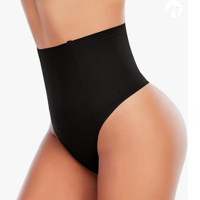 Cross-Border Temu High-Waisted Thong Tummy Control Pants for Women, Seamless Butt Lifting and Tummy Control Underwear, Waist Shaping Pants, European and American Cross-Border Temu High-Waisted Thong Tummy Control Pants for Women, Seamless Butt Lifting and Tummy Control Underwear, Waist Shaping Pants, European and American