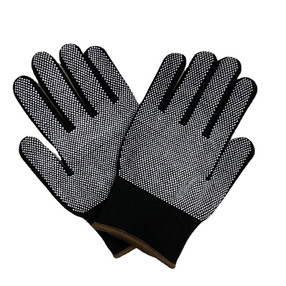 13针单面点塑全棉劳保手套针织手套工作手套