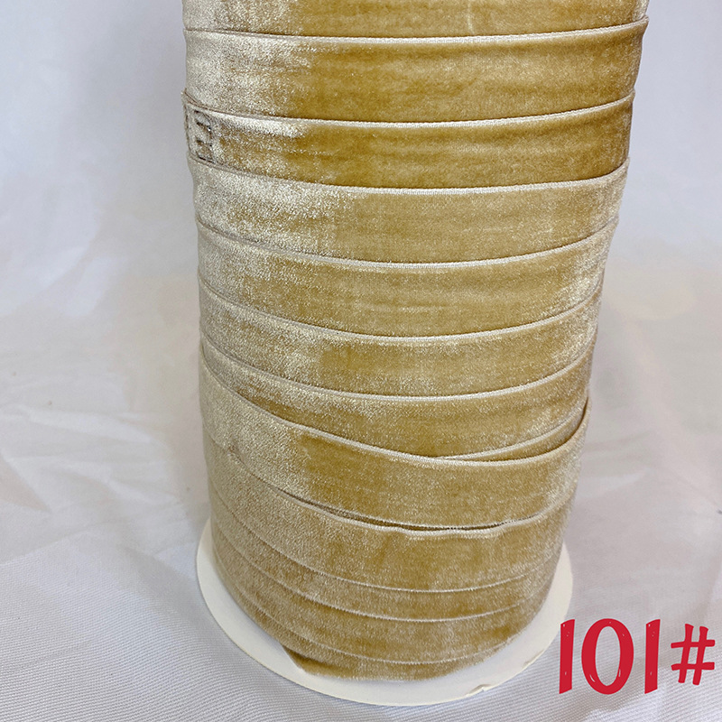 Cintas de flojo para el cabello, cinta de tejido, ropa, accesorios de ropa, cinta de terciopelo de color, accesorios de joyería DIY multi-especificaciones