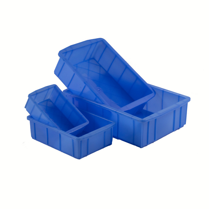 加厚平口零件盒塑料元件盒可堆叠螺丝五金分类周转收纳箱