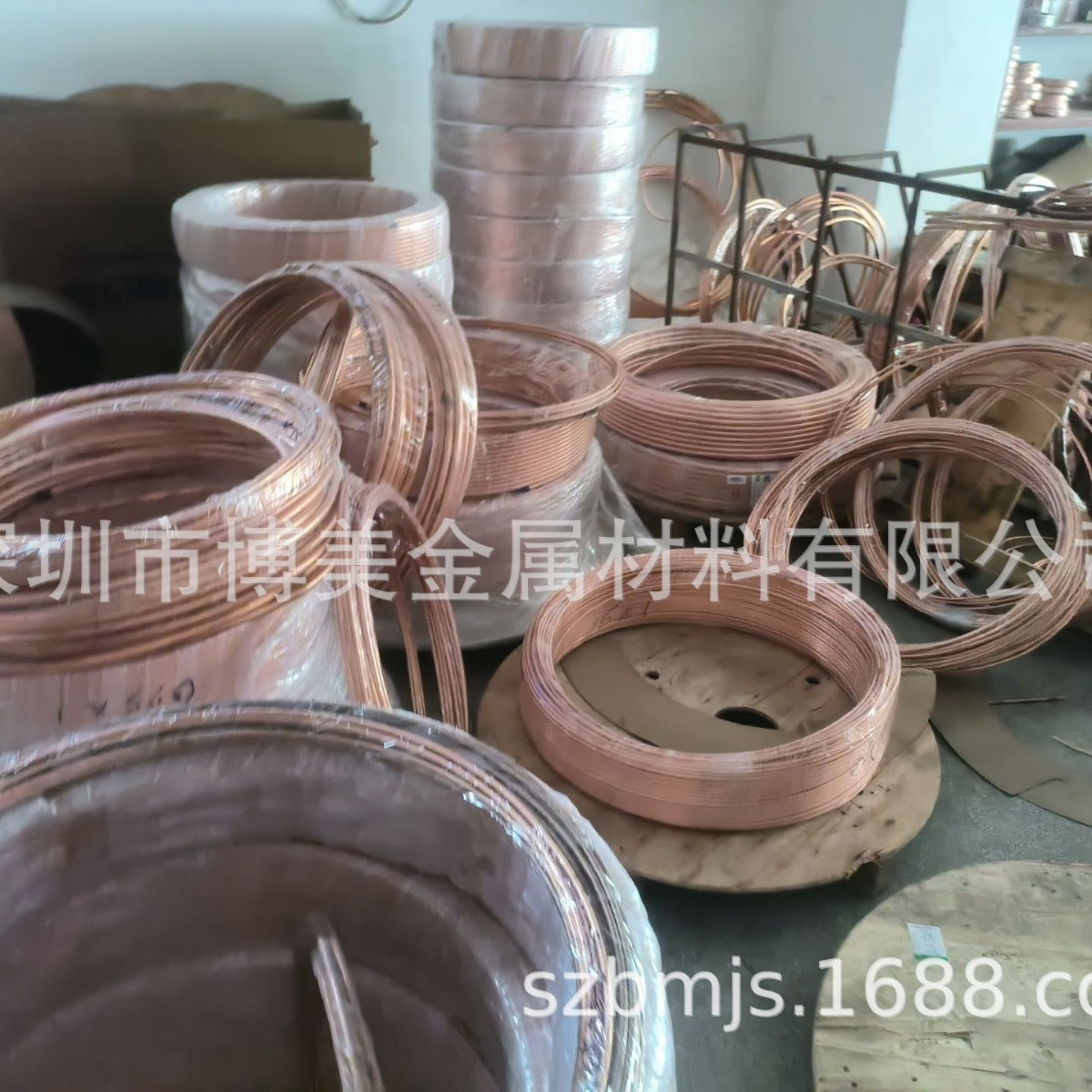 博美 软态硬态C1100紫铜线 铜含量大于99.90光亮铜线