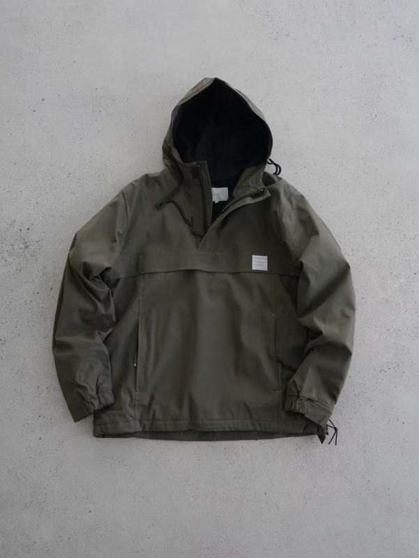 現物の日系レジャー工装カバーの頭と帽子の半ファスナーの屋外突撃服のコートの防風防水ジャケットの男女|undefined