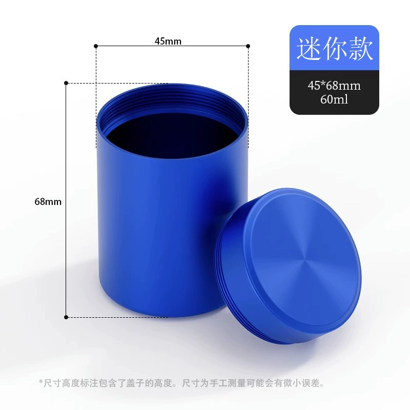 Metal handheld tea for traveling, big small box