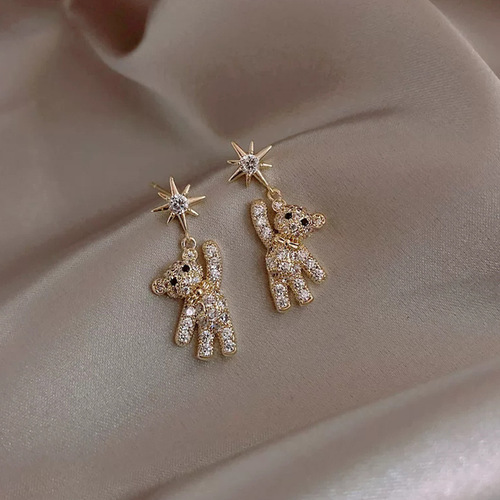 S925 Silver Needle Beautiful Pearl Bow Girl Earrings Temperament Geometric Earrings Personalized Trendy Earrings for Women