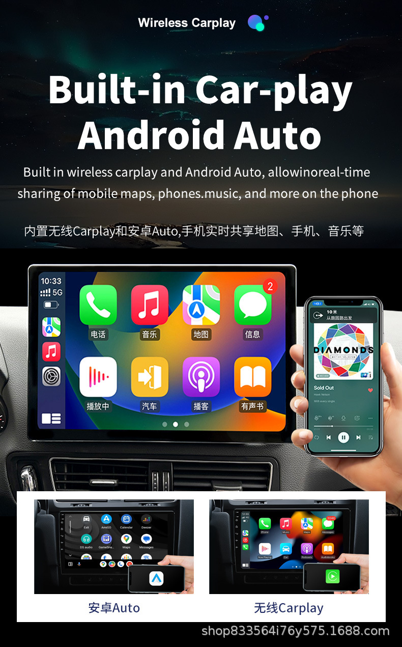 Fiat Tipo Egea 2015- 20187inch Original Car Style All-In-One Overseas Car Navigation System Carp