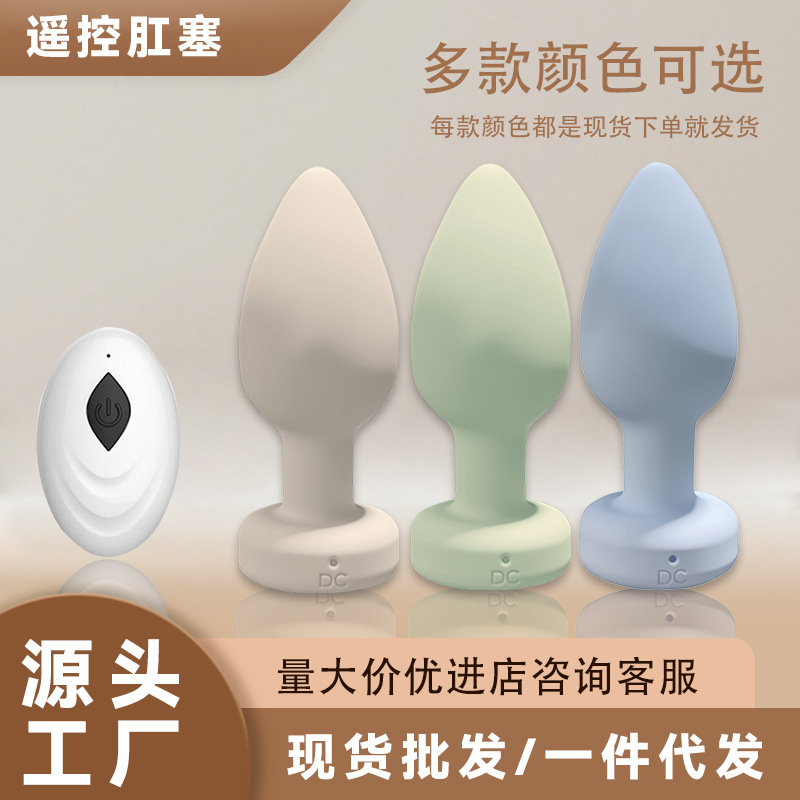 App Remote Control Mini Anal Plug, Remote-Controlled Anal Toy for Long-Distance Wireless Flirting and Interaction, Vibrating Female Sex Toy