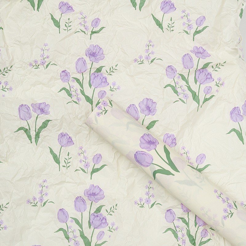Papel de pera perla impermeable base de ramo de papel de forro papel de embalaje de flores al por mayor para hornear papel de embalaje floral