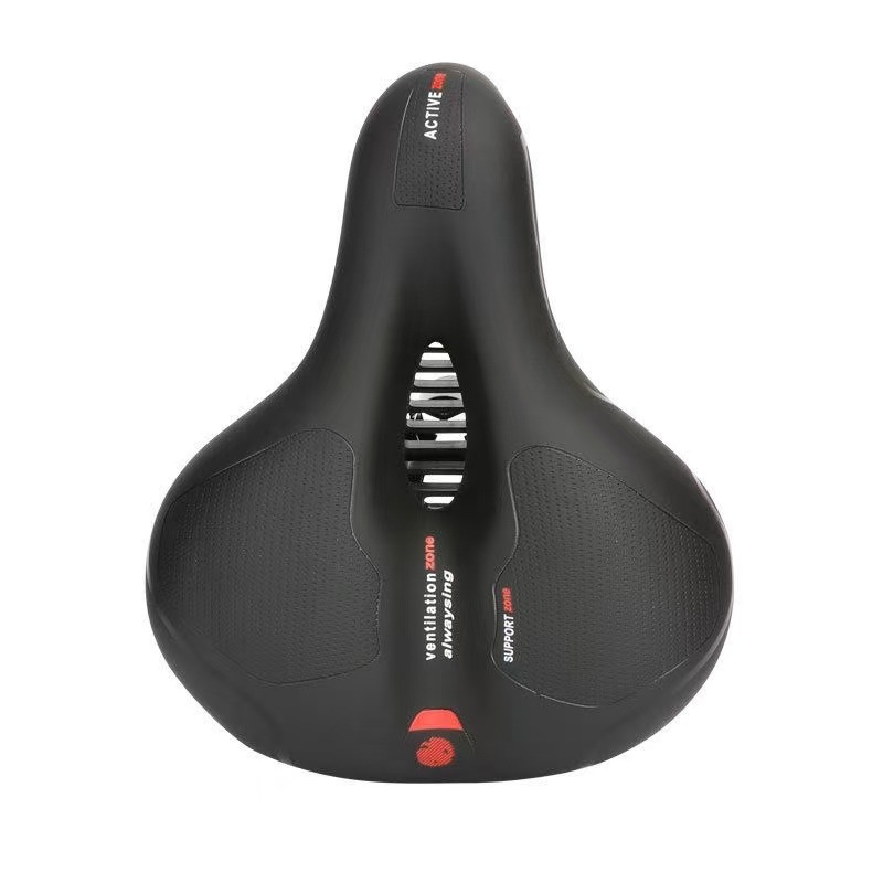 Cojín reflectante cojín del asiento de bicicleta de montaña grande trasero ensanchado suave silla asiento bolsa reflector accesorios para bicicletas image 7