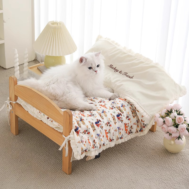 Disney serie Mickey gatos edredón perro dormir mascotas manta especial Malzies edredón de verano