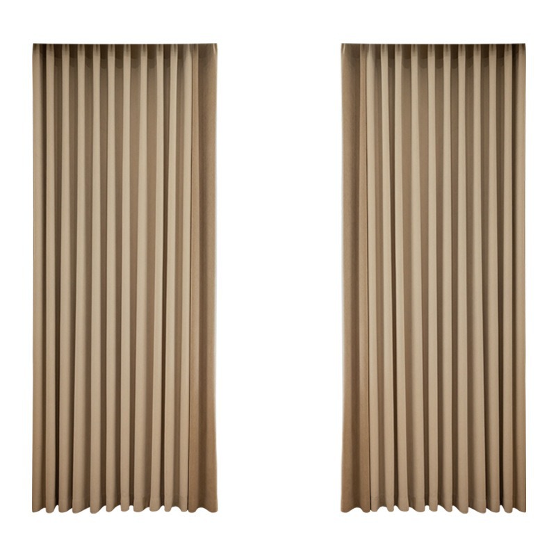 Nuevas cortinas jacquard de Chenille Shaoxing Ke Bridge sombreado ligero de lujo sombreado sala de estar dormitorio cortina sin agujeros terminados