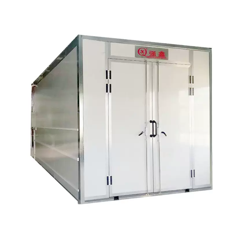 导轨式工业高温烤漆房无尘家具喷漆房固化房粉末喷涂喷塑设备定做