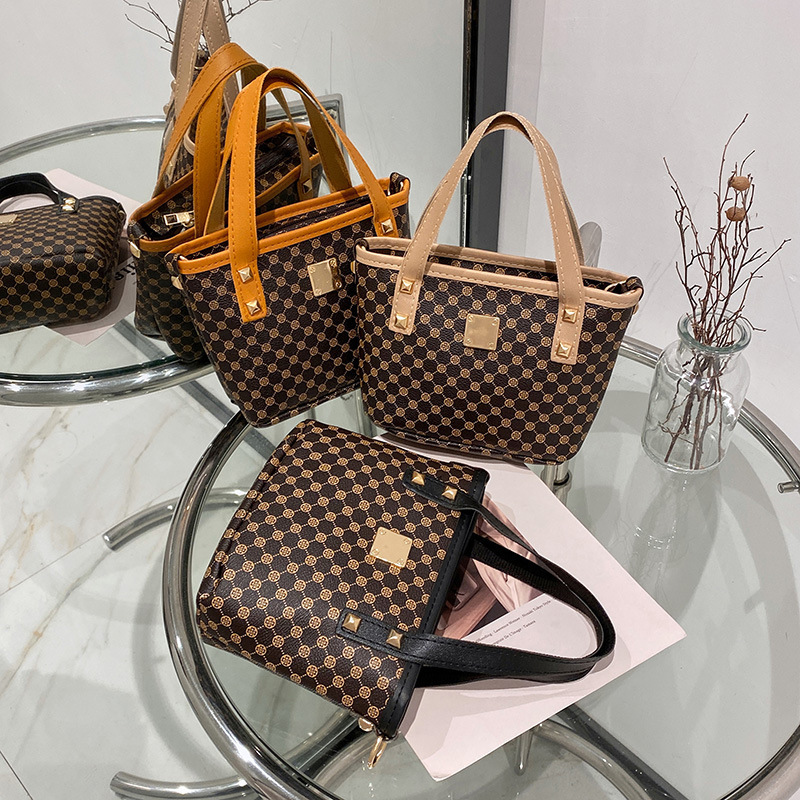 Retro one-shoulder bag