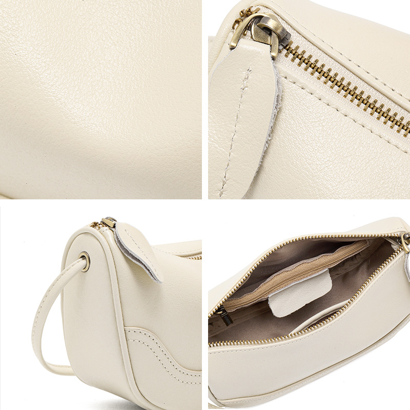 Genuine Leather Women's Crossbody Bag Versatile Shoulder Handbag_voghion.com