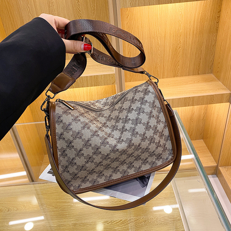 Borsa a tracolla da donna, grande capacità, stile retrò, semplice e alla moda, 2025, nuova_voghion.com