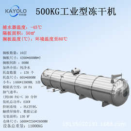50㎡中大型水果商用工业级冻干机器蔬菜真空冷冻干燥机中草药设备