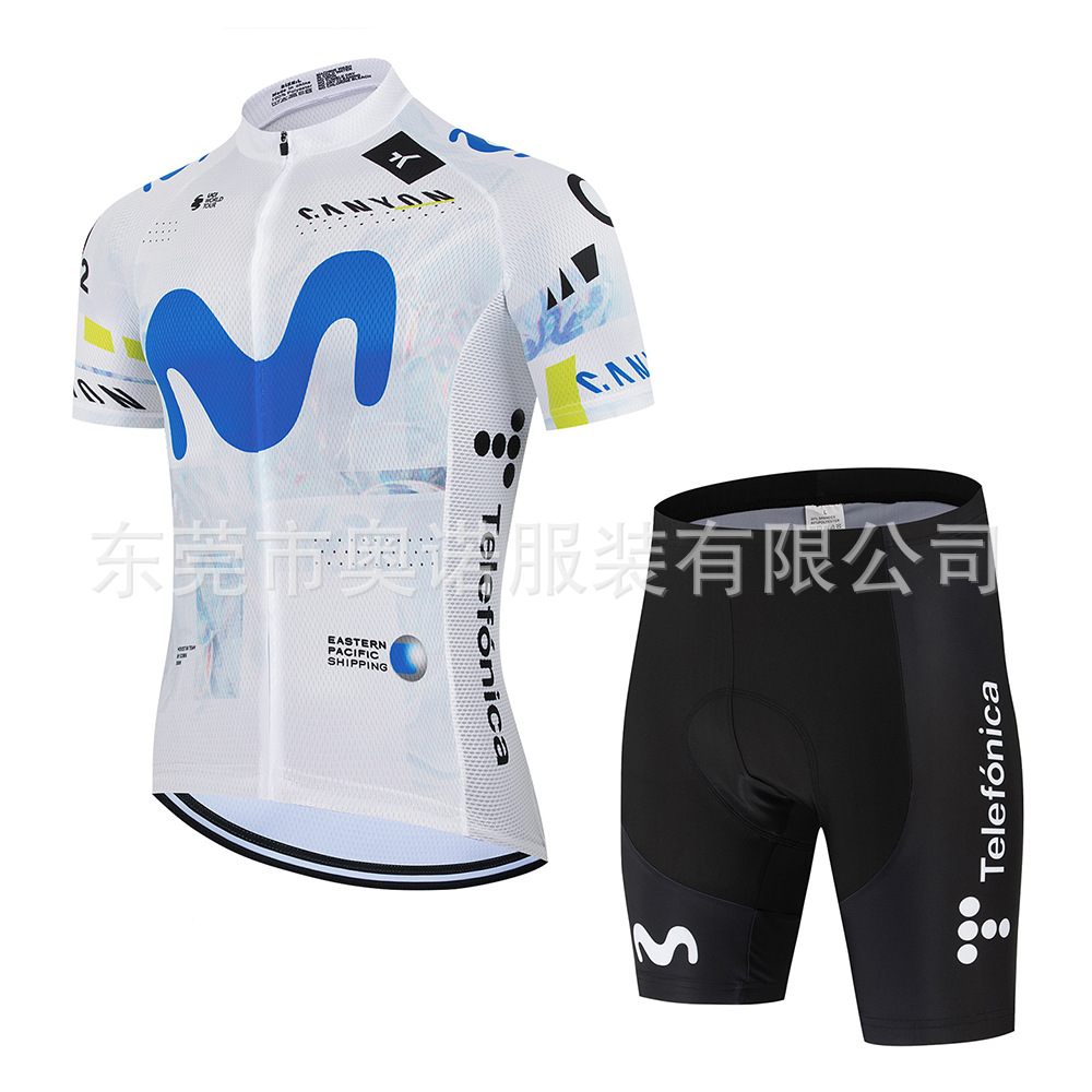 Summer jersey, breathable road road bike, travel set, equipment for cycling, with short sleeve 3