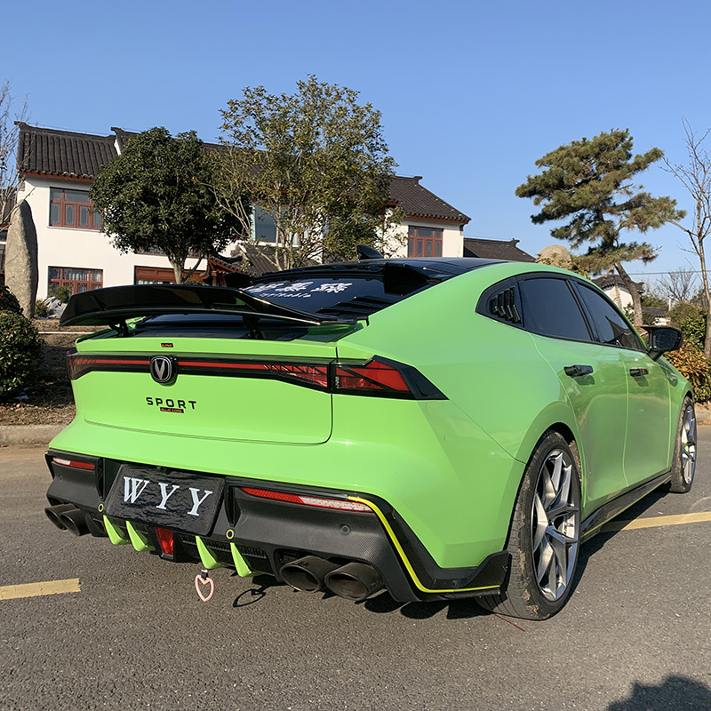 Suitable for Changan univ Blade Rear Wing univ Modified Top Wing Special Trunk Small Pressure Tail Sports Fixed Wind Wing
