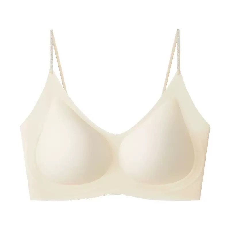 Verano camellia sin marca ropa interior mujer se reúne para evitar la caída de la columna vertebral chaleco tipo bra fijo copa bra de belleza