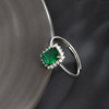Plated white-emerald#8