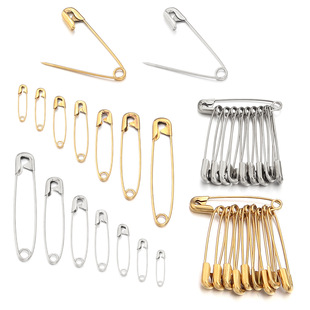 304 stainless steel safety pin high strength cuff tag brooch safety pin DIY accessories waterproof pin