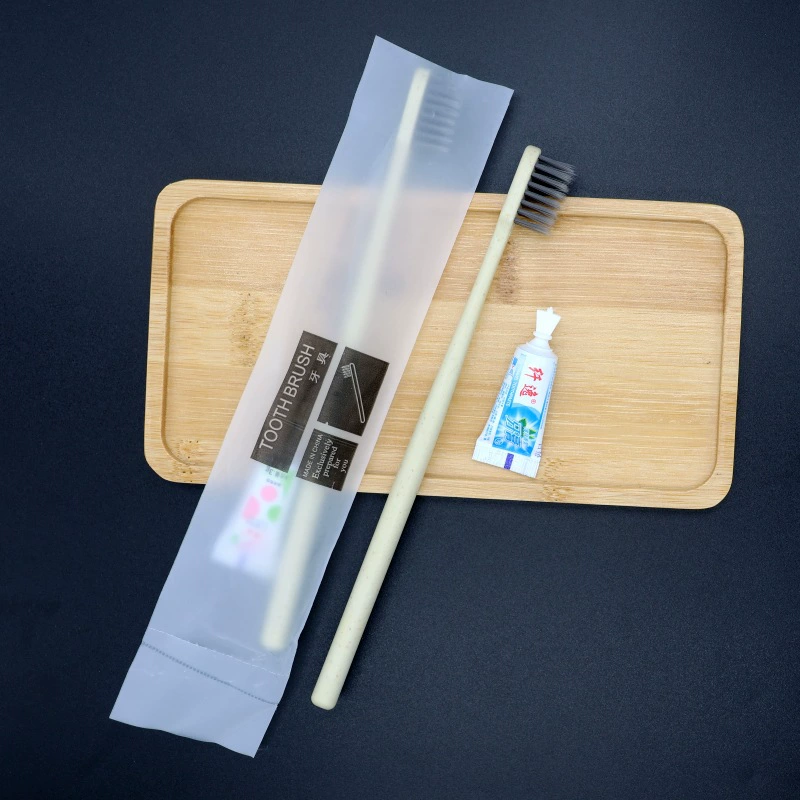 Одноразовые зубные щетки с мягкой щетиной и зубной пастой для гостиниц, частных гостевых домов, гостиничных номеров, оптом.