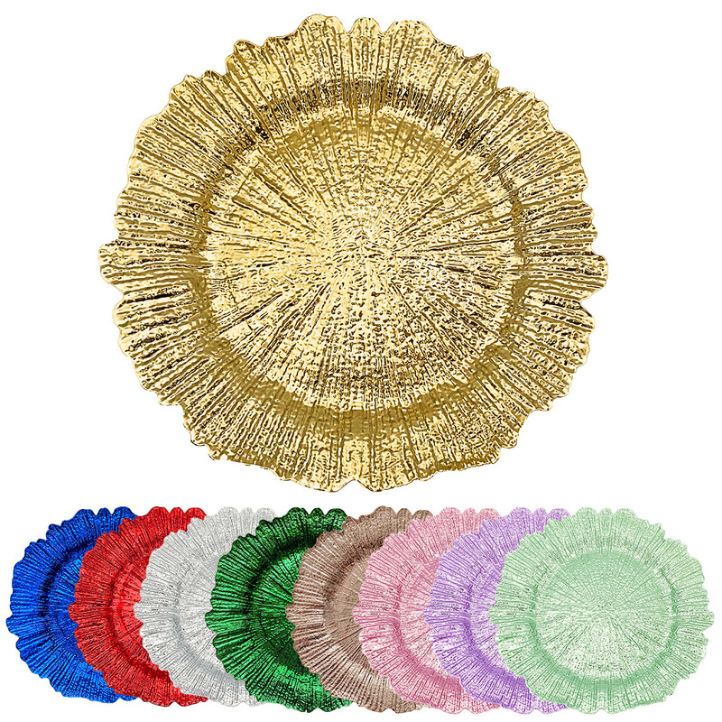 Sample Cross-Border Charger Plates Christmas Party Dinner Food Mats Hotel Party Pp Plastic Sample Cross-Border Charger Plates Christmas Party Dinner Food Mats Hotel Party Pp Plastic