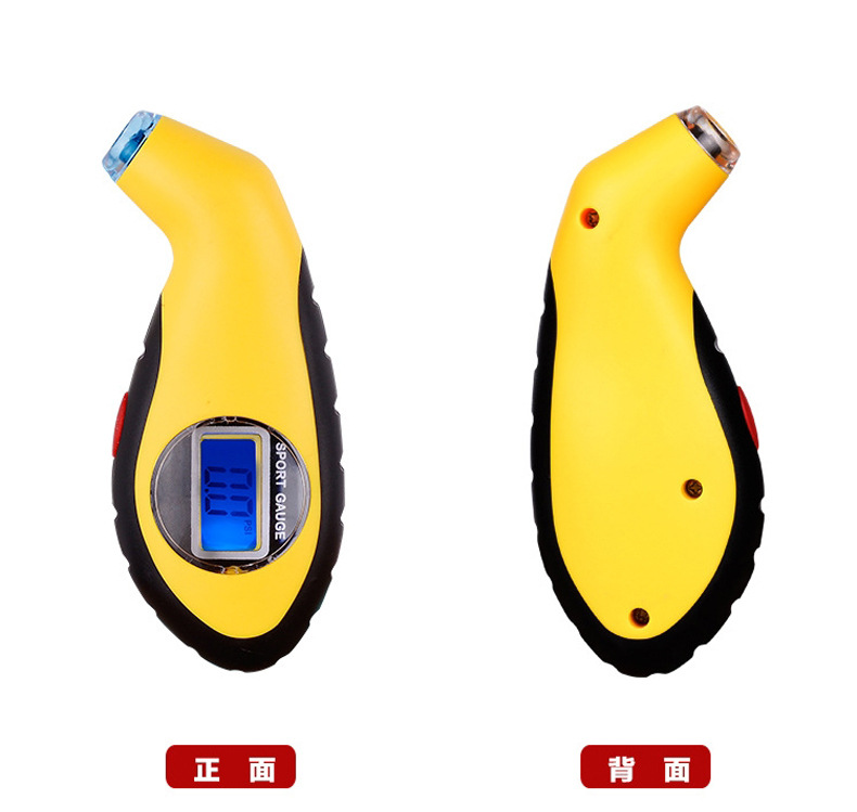 Car Tire Pressure Gauge Tire Pressure with Inflation High-Precision Digital Display Digital Pressure Detection Meter Tire Pressure Gauge Monitor