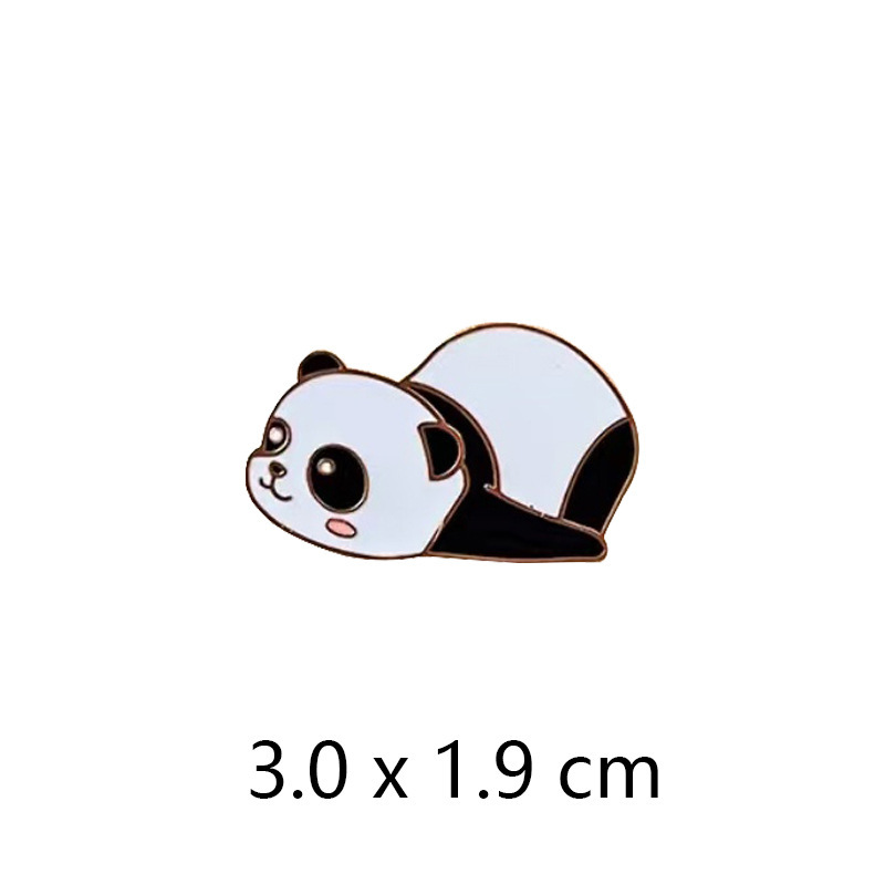 Panda lying down