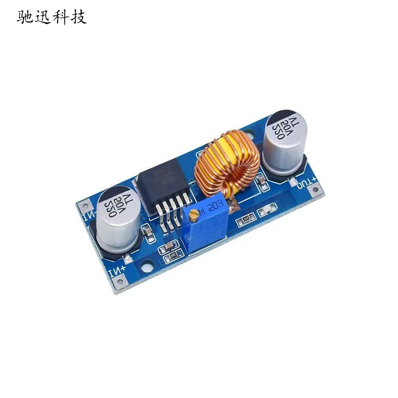 Модуль 5А XL4015, регулируемый понижающий модуль DC-DC, 50W5A, высокая мощность, низкая пульсация, 4–38 В, эффективность 96%