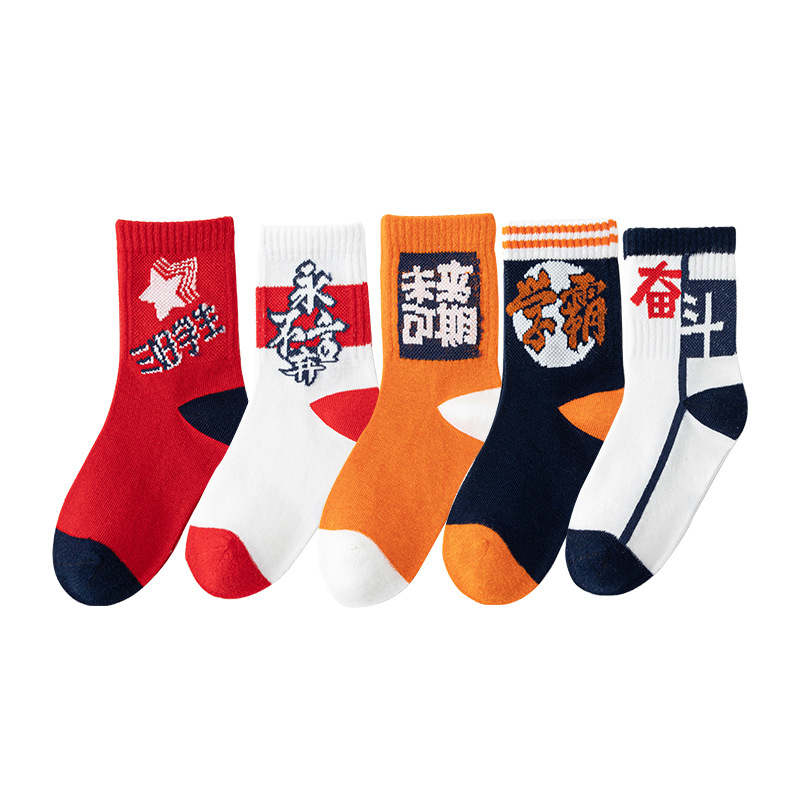 Sanhao student trendy socks
