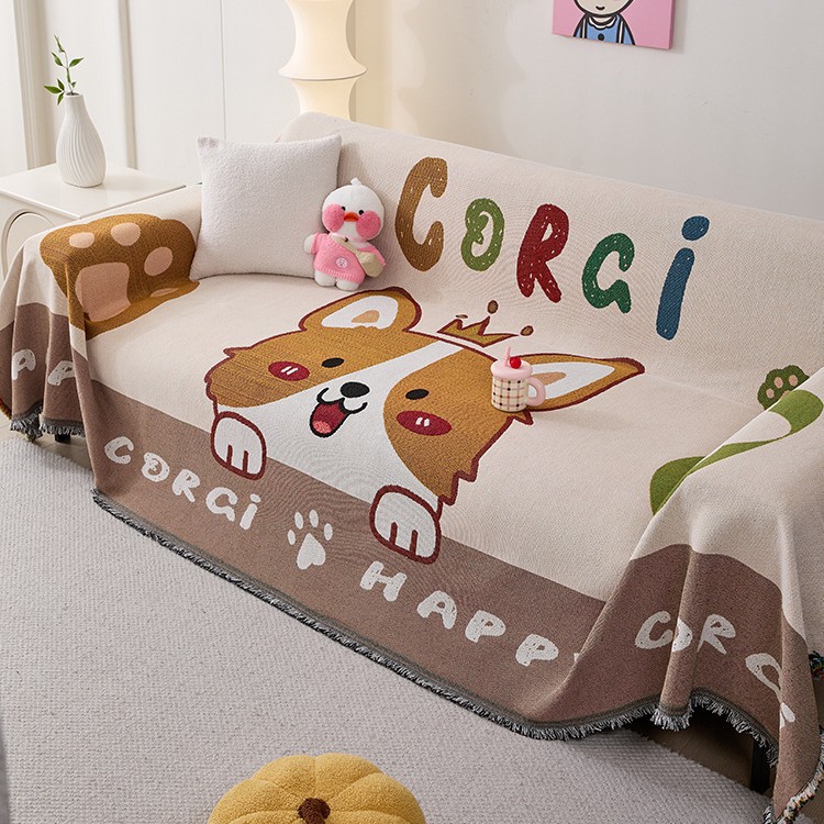 Caricatura nueva cubierta de sofá nuevo todo incluido anti-gato arañazo toallas de cubierta universal cuatro estaciones de una cubierta de sofá completo