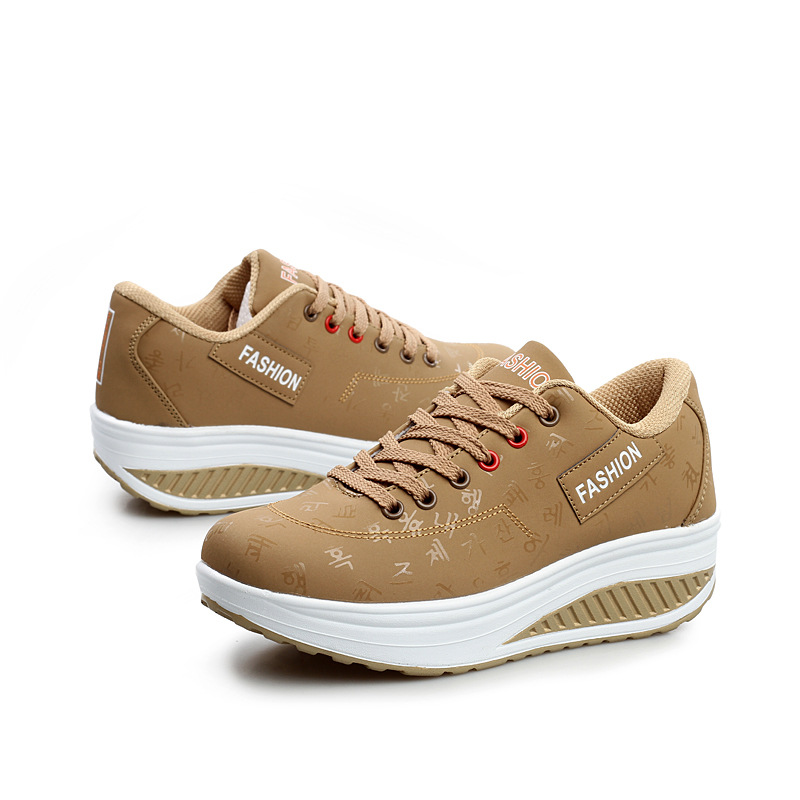 Damen Freizeitschuhe Bequem Modisch Mit Dicker Sohle Für Outdoor_voghion.com