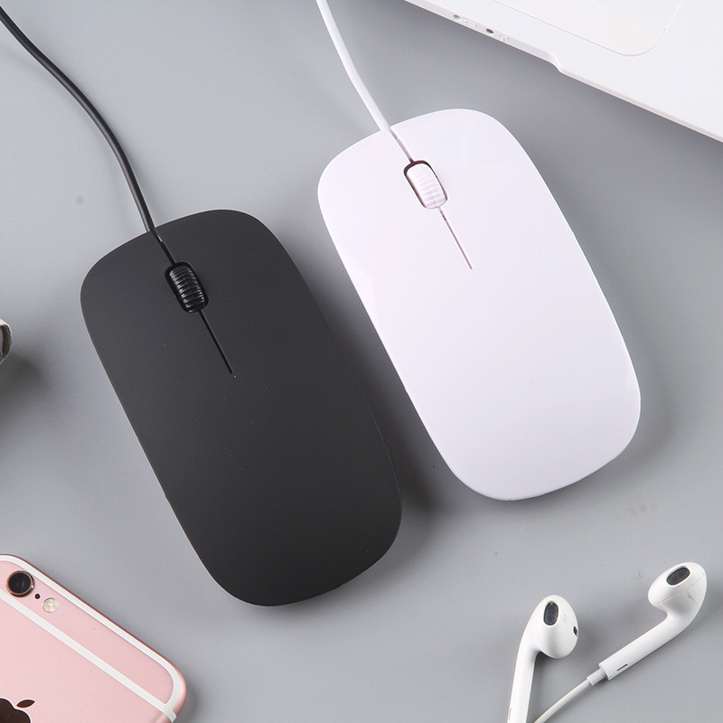 Fábrica de ratón cable transfronterizo al por mayor neutral de negocios computadora portátil de escritorio USB ergonomía