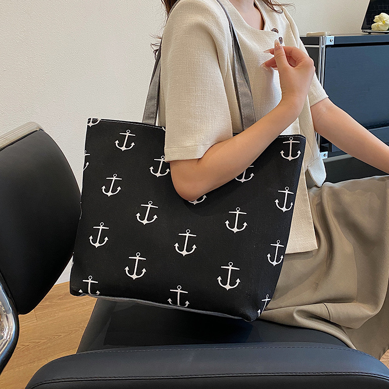 ethnic cartoon one-shoulder bag