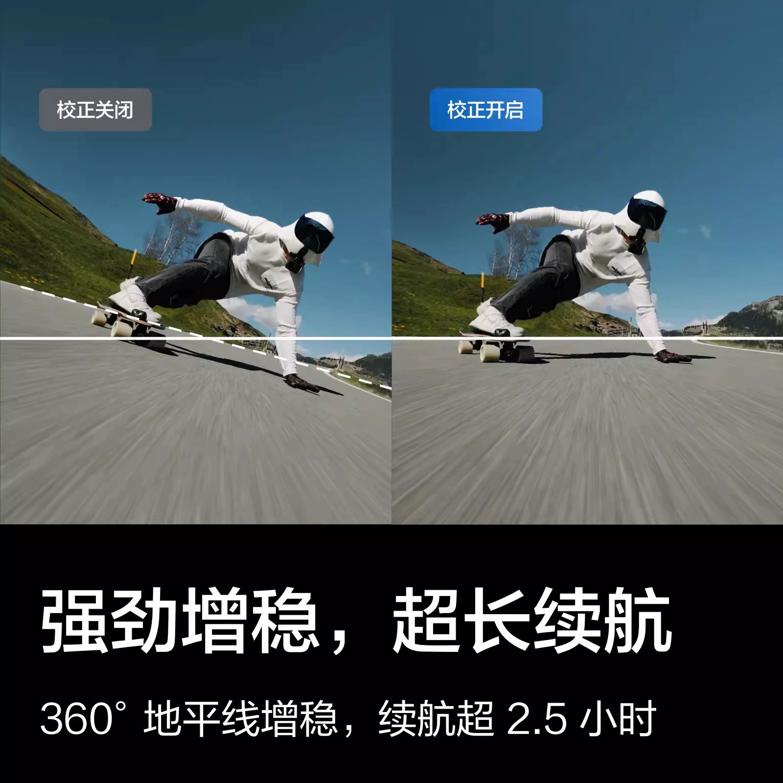 DJI OSMO ACTION 4 Спортивная камера для лыж, рыбалки, велоспорта, двойной цвет, водонепроницаемая камера