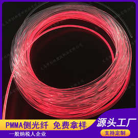 PMMA导光光纤 特氟龙导光条 发光音响配件导光管 通体发光