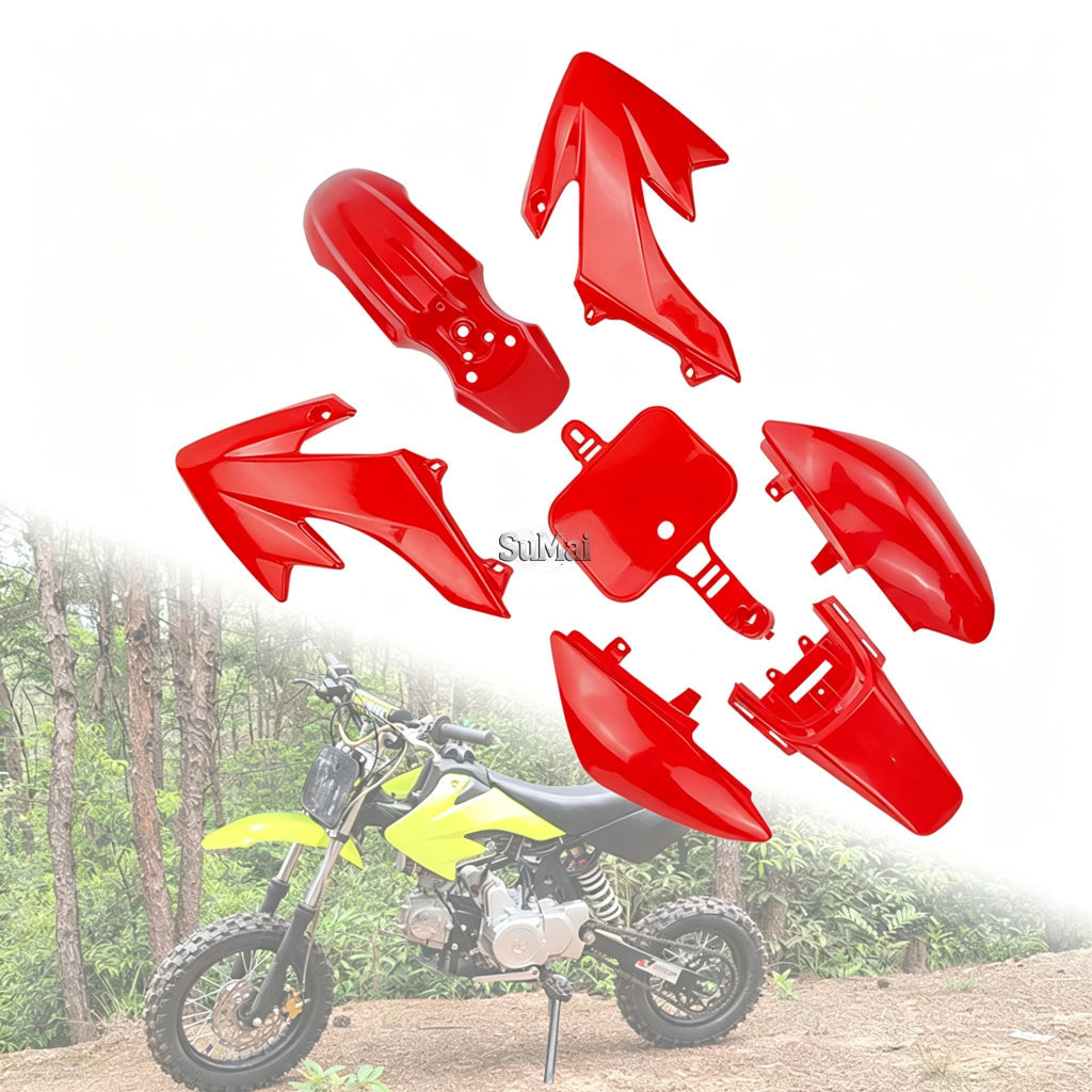 Manufacturers Wholesale Suitable for Honda Xr50 Off-Road Motorcycle Plastic Shell Crf50 Small Flying Eagle Motorcycle Plastic Parts