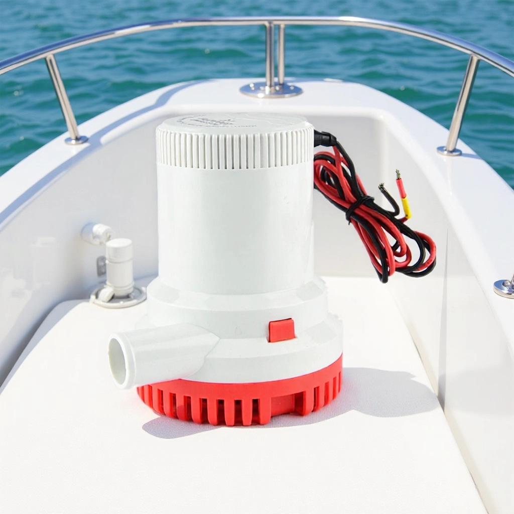Goodflo 1500Gph 24V Yacht Rv Marine Bilge Pump Micro Water Pump Self-Priming Pump Dc
