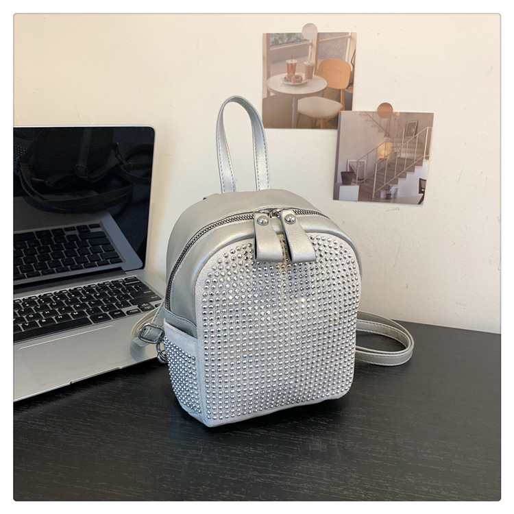 Summer Season Women's Gender Classic Style Style Square Shape Color Block Solid Color Casual Holiday Daily Women's Backpack