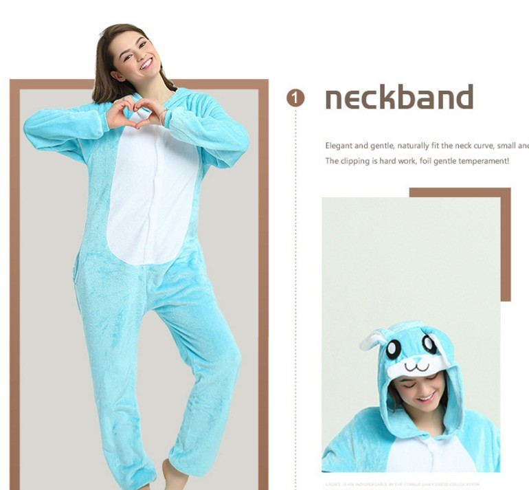 Otoño y invierno serie de animales de flanela de dibujos animados mono Goku polvo cerdo padres e hijos pareja ropa de casa interacción padre-hijo