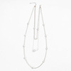 Fashionable chain for key bag , long necklace from pearl, European style