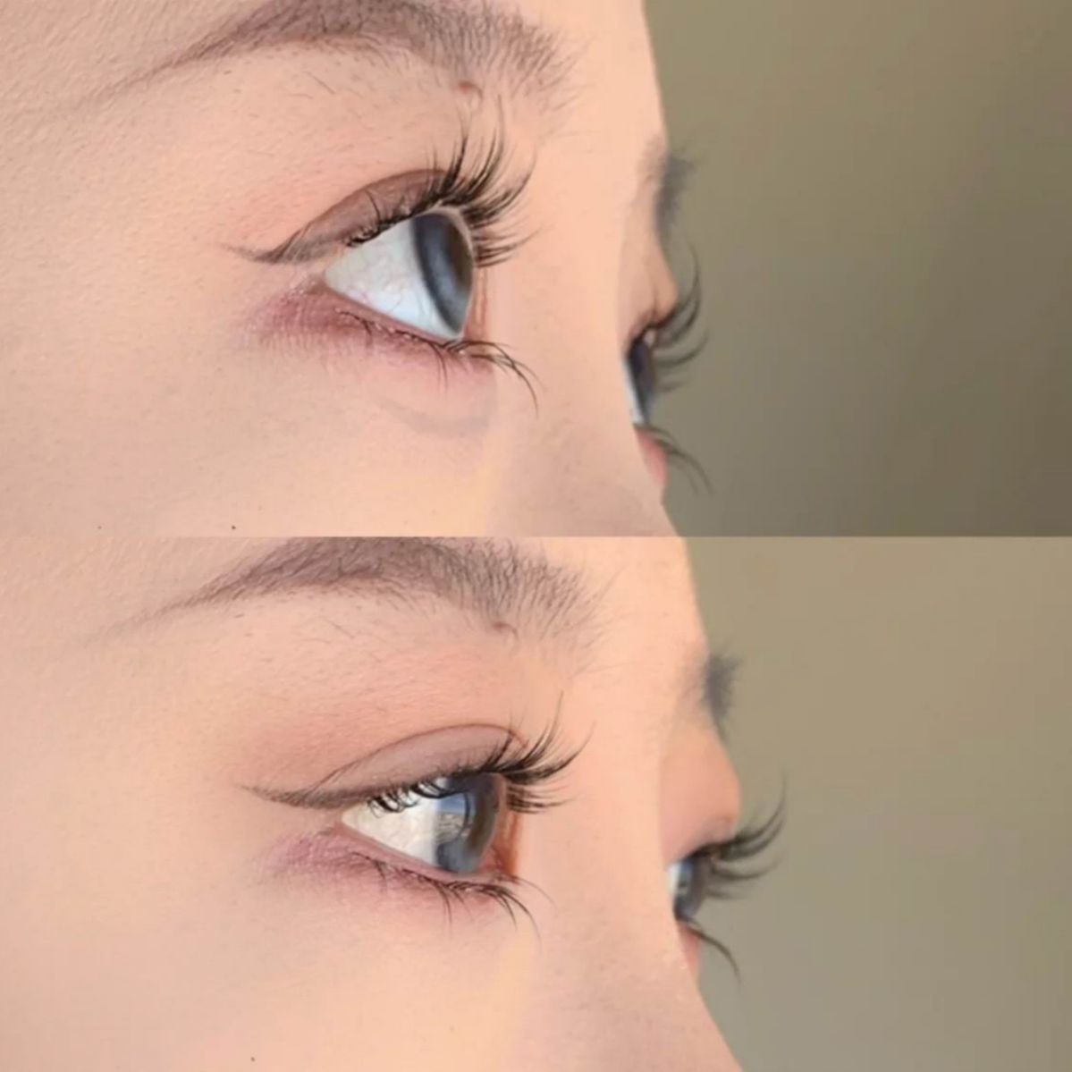 LODO pequeñas pestañas de llama pestañas postizas hembra simulación natural segmentado solo racimo transparente pestañas de tallo suave