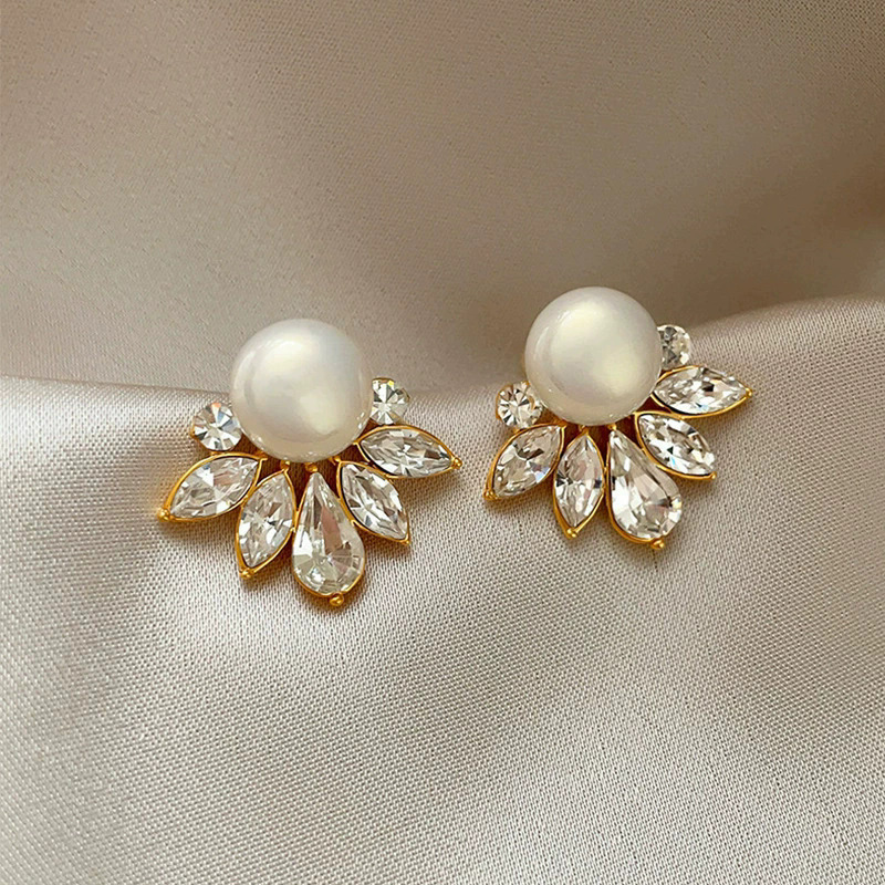 925 aguja de plata estilo de Hong Kong retro pendientes de metal pendientes de anillo liso geométrico de alto grado de las mujeres pendientes exagerados del viajero del todo-fósforo