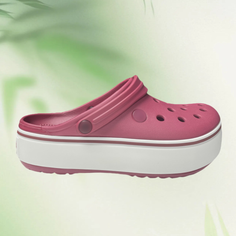 Carobane nuevo arco iris de verano anti-deslizante de fondo suave zapatillas de playa transpirables